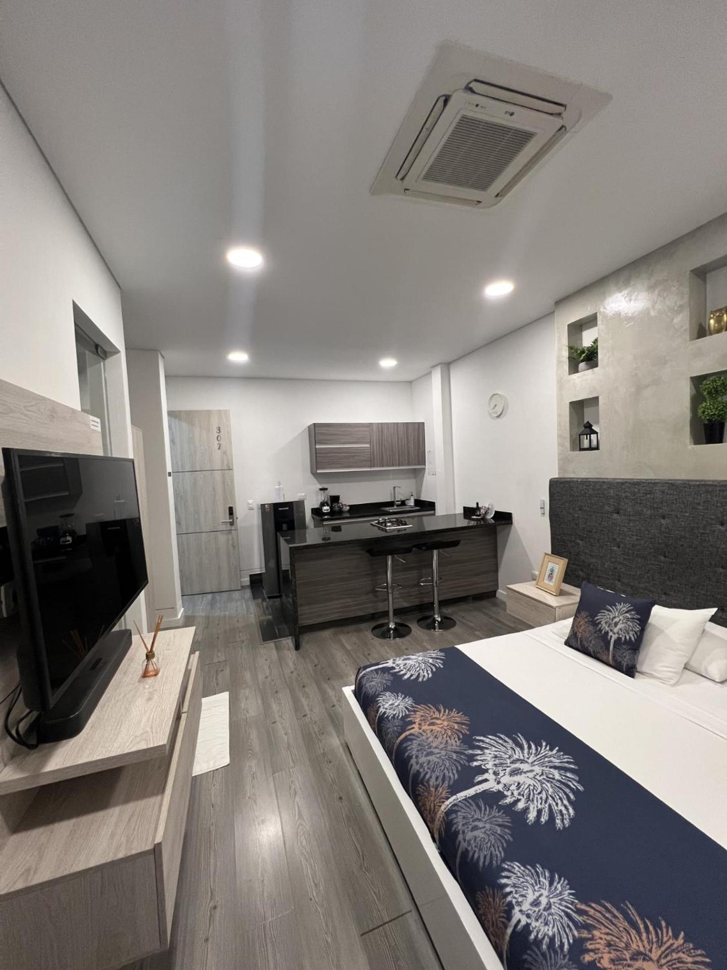 Ferienwohnung Edificio Lotus Loft Cali Exterior foto