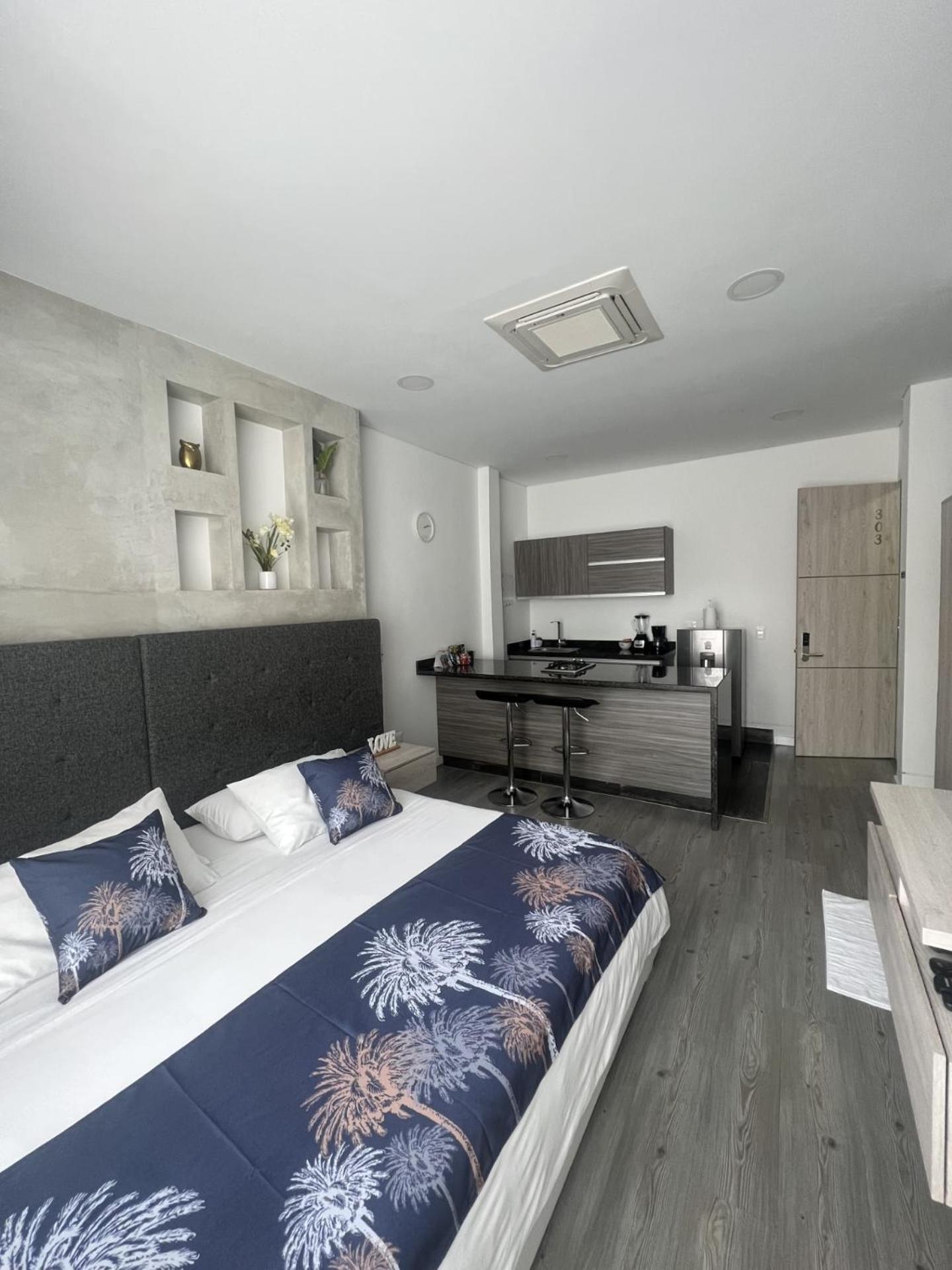 Ferienwohnung Edificio Lotus Loft Cali Exterior foto